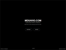 Tablet Screenshot of mdsavio.com
